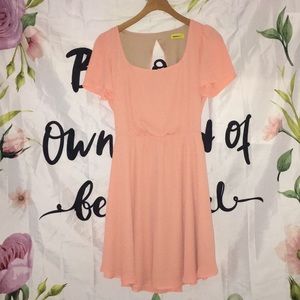 Salmon casual Dress